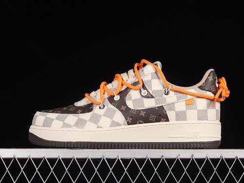 320CV1724112AIR FORCE 1 LOW 07 X LV BEIGELIGHT GREYBROWNWOMAN3639MAN4045