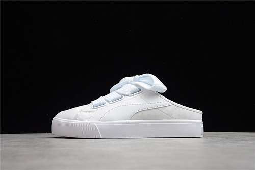 26038233102PUMA BARI MULE RIBBON WHITEWHITEWHITEWOMAN35539