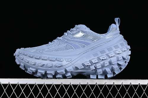 630W2RAM4400BALENCIAGA DEFENDER RUBBER PLATFORM SNEAKERS BLUEWOMAN3539MAN4046