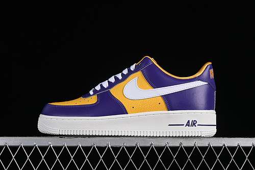 280FJ1408500AIR FORCE 1 07 LOW BE TRUE TO HER SCHOOL COURT PURPLEWHITEUNIVERSITY GOLDSAIL