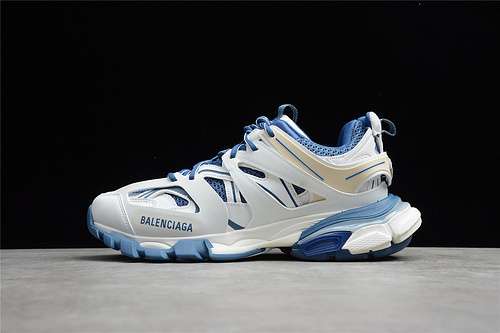 580542023W1GC49050BALENCIAGA TRACK 30 SNEAKER WHITEBLUEBLACKWOMAN3539MAN4046