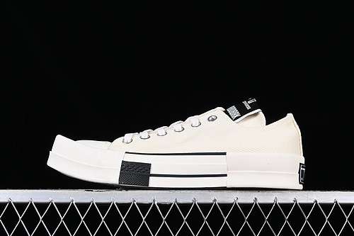 260172345CCONVERSE X RICKOWENS WHITEBLACKOFF WHITEWOMAN3539MAN4044