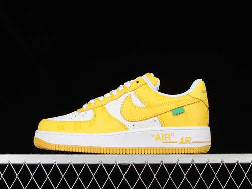 42033088AIR FORCE 1 LOW 07 X WHITEYELLOWWHITEWOMAN3639MAN4046