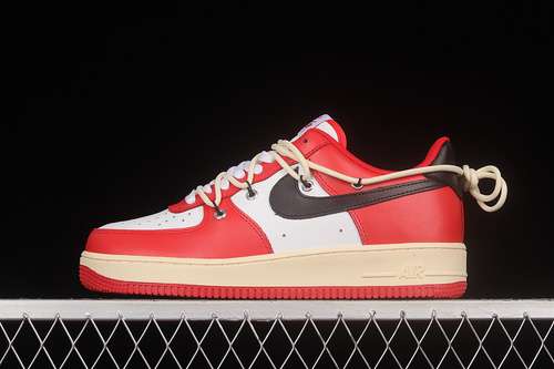 320CV1724106AIR FORCE 1 LOW 07 UNIVERSITY REDWHITEBLACKWOMAN3639MAN4045