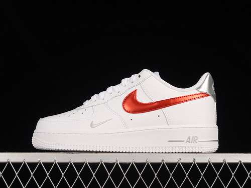 280FD0654100AIR FORCE 1 LOW 07 WHITEPICANTE REDWOLF GREYWOMAN3639MAN4045