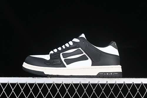280AMIRI 21SS SKELTOP SNEAKER BLACKWHITEWOMAN3639MAN4045