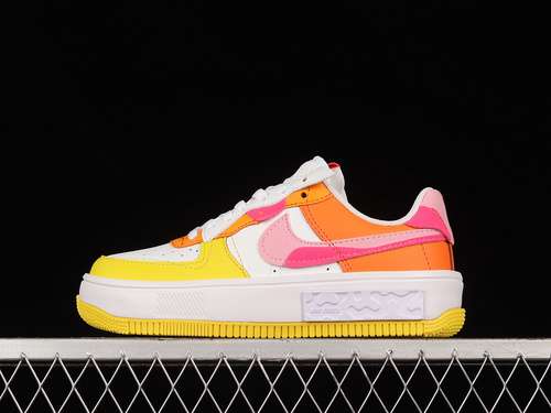 320DX2675100AIR FORCE 1 FONTANKA SUNRISE SUMMIT WHITESOLAR FLAREMEDIUM SOFT PINK