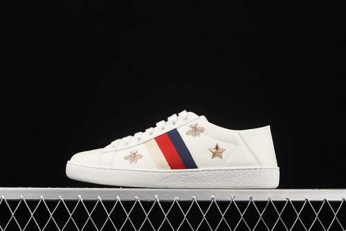 480AXWQ09098GUCCI ACE EMBROIDERED SNEAKERS BLACKREDNAVY BLUEGOLDUNSIEX3544