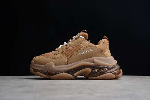 550ECBL001948DBALENCIAGA TRIPLE S SNEAKERS BROWNBROWNWHITEWOMAN3539MAN4045