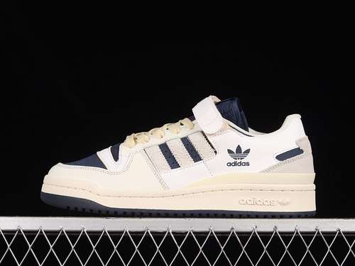 270GZ6427FORUM 84 LOW SHOES OFF WHITECOLLEGIATE NAVYCREAM WHITEWOMAN3639MAN4045