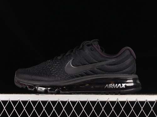 280849559004AIR MAX 2017 TRIPLE BLACKBLACKMAN3945