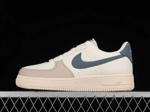 280DG2296022AIR FORCE 1 07 LOW BEIGEGREYBLUEWOMAN3639MAN4045
