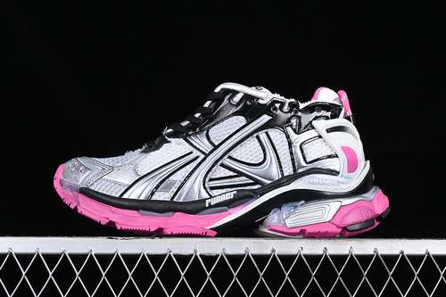 560W3RBW9155BALENCIAGA RUNNER KITH FOURCOLOR WHITEGREYBLACKSILVERPINKUNISEX3546