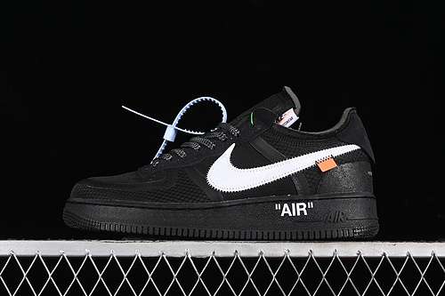 320AO4606001OFF WHITE AIR FORCE 1 LOW OW BLACKWHITECONEBLACKWOMAN3639MAN4045