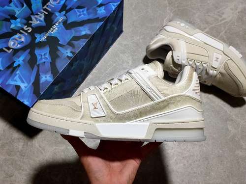 750LV 2021SS TRAINER SNEAKERS CREAM WHITEWHITEWHITEMAN3845