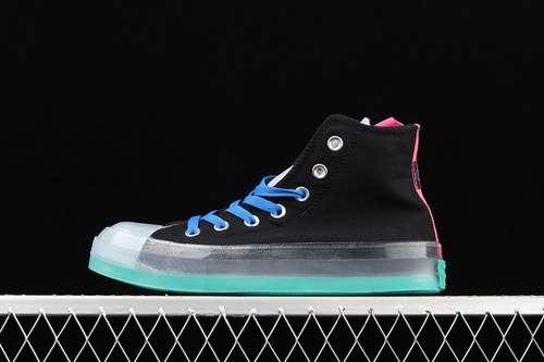 250170138CCHUCK TAYLOR ALL STAR CX HI DIGITAL TERRAIN BLACKCOURT GREENHYPER PINK
