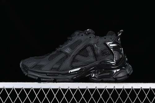 600W3RBT1000BALENCIAGA RUNNER KITH FOURCOLOR BLACKSILVERWOMAN3539MAN4046