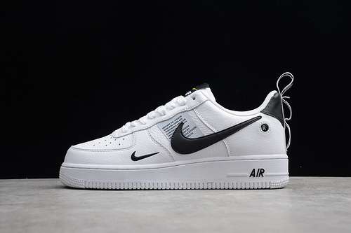 AJ7747100GZ AIR FORCE 1 LOW 07 LV8 UTILITY WHITEWHITEBLACKTOUR YELLOWUNISEX364511110