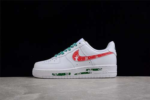 320CW2288111AIR FORCE 1 LOW REDGREENWHITEWOMAN3639MAN4045