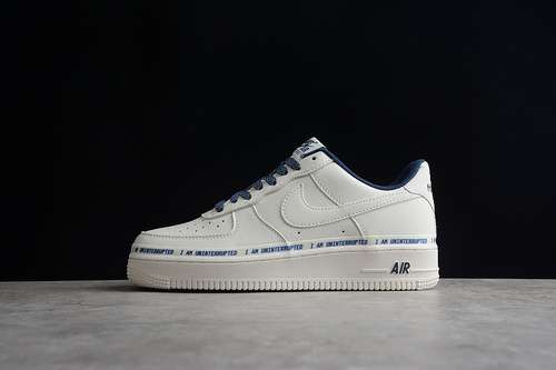 340NU6602301UNINTERRUPTED X AIR FORCE 1 LOW MORE THAN WHITEWHITEBLUEUNSIEX3645