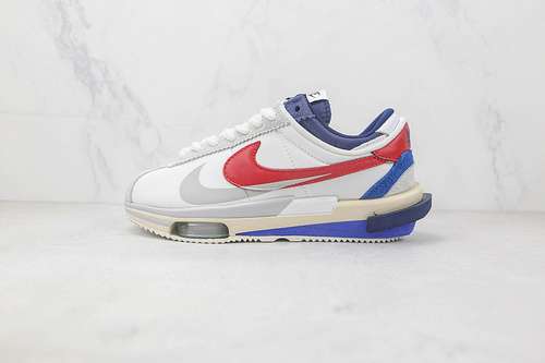 300DQ0581100SACAI X CORTEZ 40 OG 50TH ANNIVERSARY WHITEBLUEREDWOMAN3639MAN4045