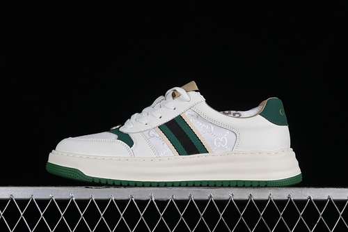 4309Y9209666GUCCI CHUNKY B SCREENER GG WHITEBLACKGREENMAN3944