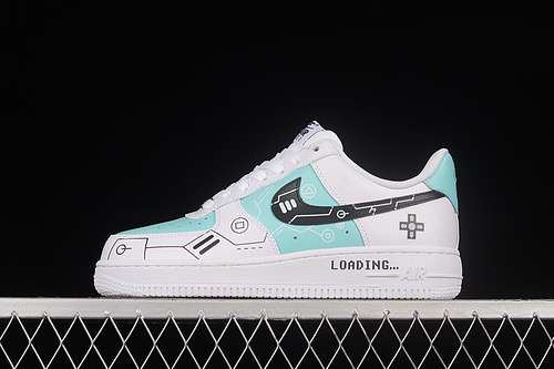 340DD8959103AIR FORCE 1 07 LOW WHITEGREENBLACKWOMAN3639MAN4045