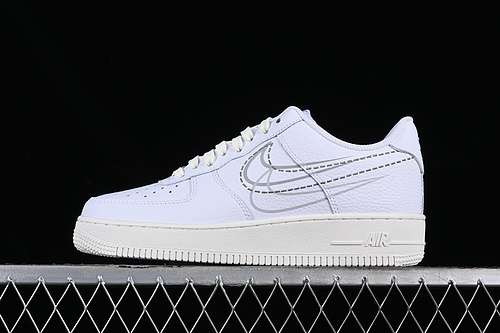 320FV0951100AIR FORCE 1 07 LOW WHITEGREYWOMAN3639MAN4045