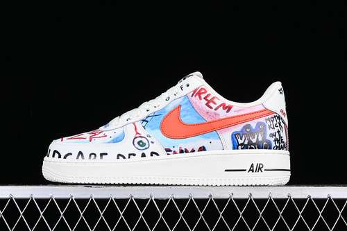 340GT6969198VLONE AIR FORCE 1 07 LOW WHITEBLACKORANGEBLURWOMAN3639MAN4045