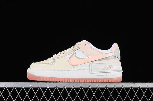 280DZ1847105AIR FORCE 1 SHADOW COCONUT MILKLIGHT SILVERSAILCRIMSON TINTWOMAN35540