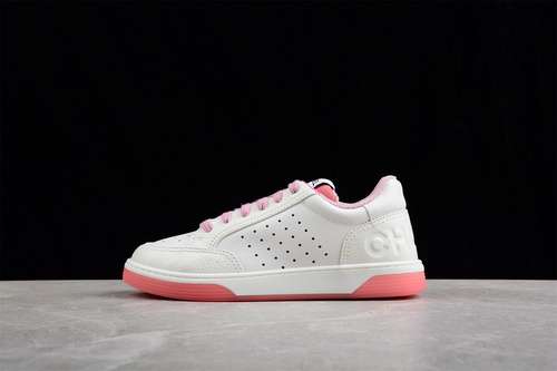 390CHANEL AIR CUSHION SNEAKERS WHITEWHITELIGHT PINKWOMAN3540