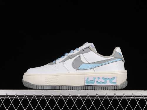 320CW6688601AIR FORCE 1 FONTANKA BLUELIGHT GREYWHITEWOMAN3639MAN4045