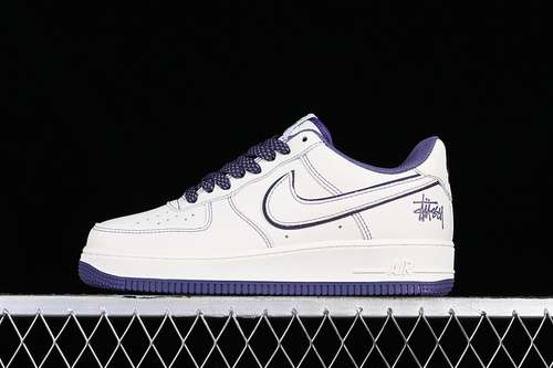 340UN1635222STUSSY AIR FORCE 1 07 LOW WHITEPURPLEBLACKWOMAN3639MAN4045