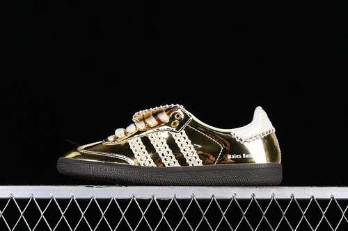 220IG8282ADIDAS WALES BONNER SAMBA GOLDWHITEBLACKWOMAN3639MAN4045