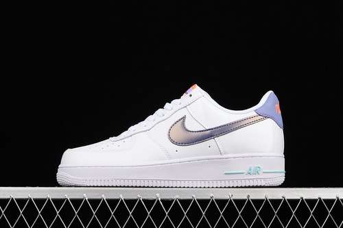 280DC8188100AIR FORCE 1 LOW LV8 1 GS WHITELIGHT THISTLECOPADARK PURPLE DUST