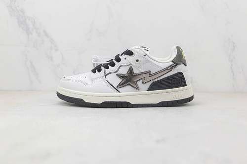 300HUMAN MADE BAPE STA SK8 TO NIGO WHITEBLACKSILVERWOMAN3639MAN4045