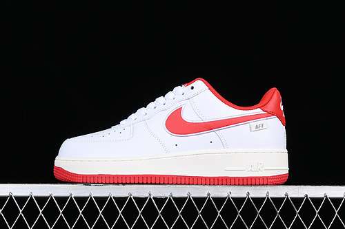 280FV0392101AIR FORCE 1 07 LOW WHITEREDWOMAN3639MAN4045