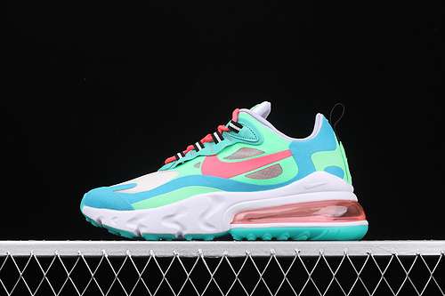 AT6174300AIR MAX 270 REACT BAUHAUS ELECTRO GREENCRIMSONBLUE LAGOONWOMAN3640