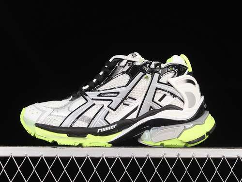 600W3RBP1093BALENCIAGA RUNNER KITH FOUR COLOR WHITEGREENBLACKSILVERUNISEX3546
