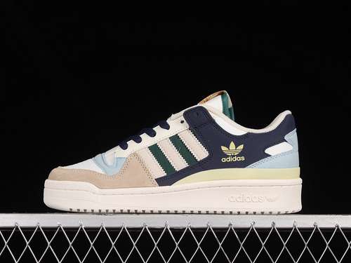 270GW4332FORUM 84 LOW SHOES CLOUD WHITECOLLEGIATE GREENMAGIC BEIGEUNISEX3645