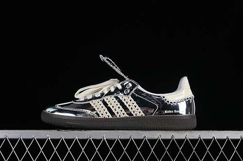 270IG8181WALES BONNER X SAMBA SILVER METALLICCREAM WHITEGREY ONEWOMAN3539