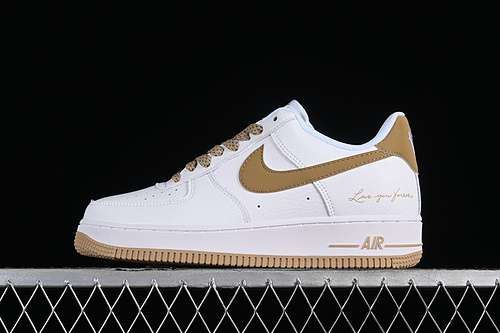320LO1718051NOCTA AIR FORCE 1 07 LOW CERTIFIED LOVER BOY WHITEKHAKIUNISEX3645