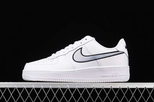 280DN4925100AIR FORCE 1 LOW WHITEBLUEIRIDESCENTWOMAN3639MAN4045