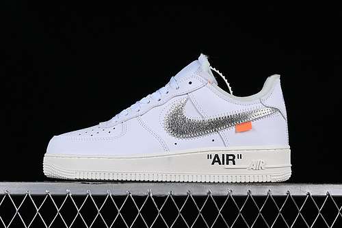 300AO4297100OFF WHITE AIR FORCE 1 07 LOW COMPLEXCON WHITEGREYBLACKMAN4045