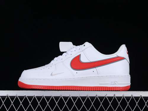 300DX9269101AIR FORCE 1 LOW 07 WHITEWHITEREDWOMAN3639MAN4045