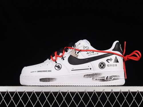 340CW2288111AIR FORCE 1 LOW 07 WHITEBLACKREDWOMAN3639MAN4045