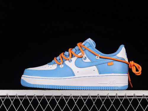 320CV1724101AIR FORCE 1 LOW 07 WHITEGAME ROYALORANGEWOMAN3639MAN4045