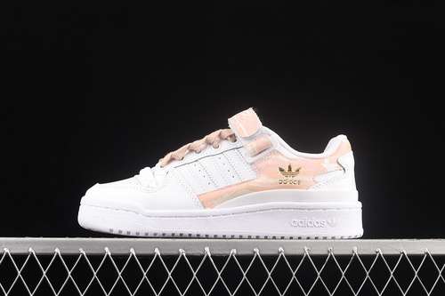 280GY6984FORUM LOW SHOES CLOUD WHITEPINKGOLDWOMAN3639