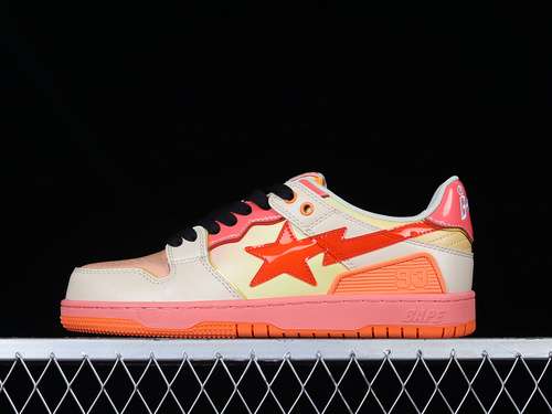 400HUMAN MADE BAPE STA SK8 TO NIGO PINKORANGEBLACKWOMAN3639MAN4045