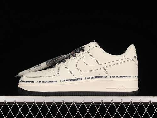 340UY5696332UNINTERRUPTED X AIR FORECE 1 LOW 07 MORE THAN WHITEWHITEBLACKUNISEX3645